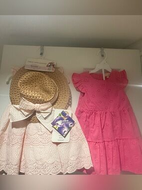Set of two baby spring/ summer dresses-18 mo